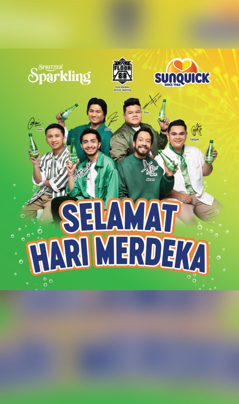 Merdeka Campaign: Spritzer Sparkling x Sunquick x Floor88