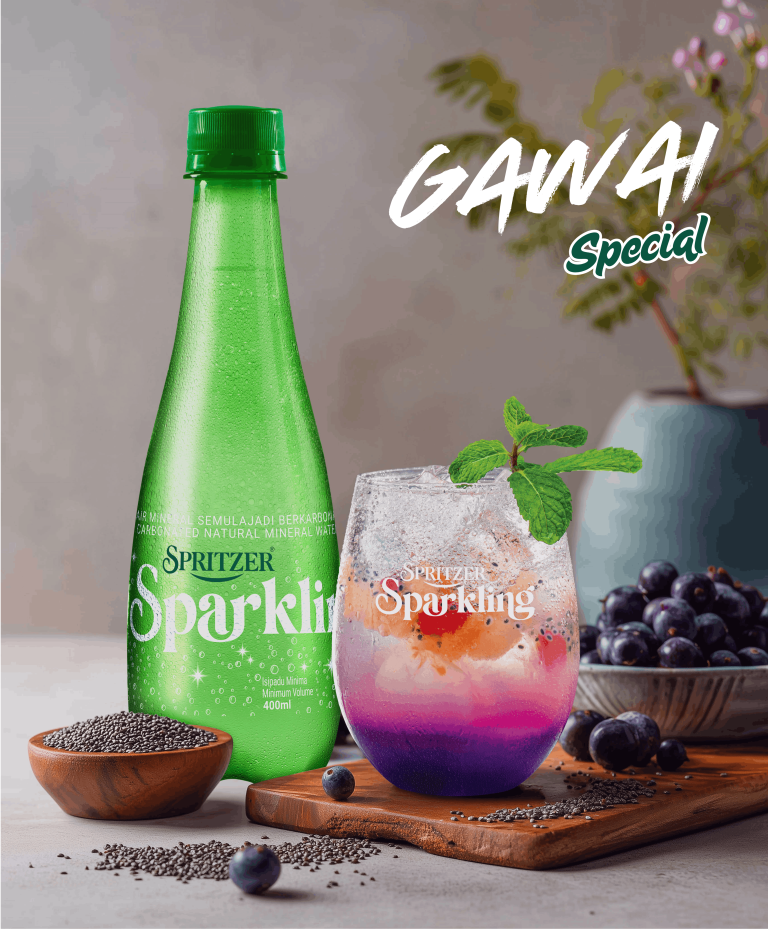 Sparkling Selasih Blackcurrant