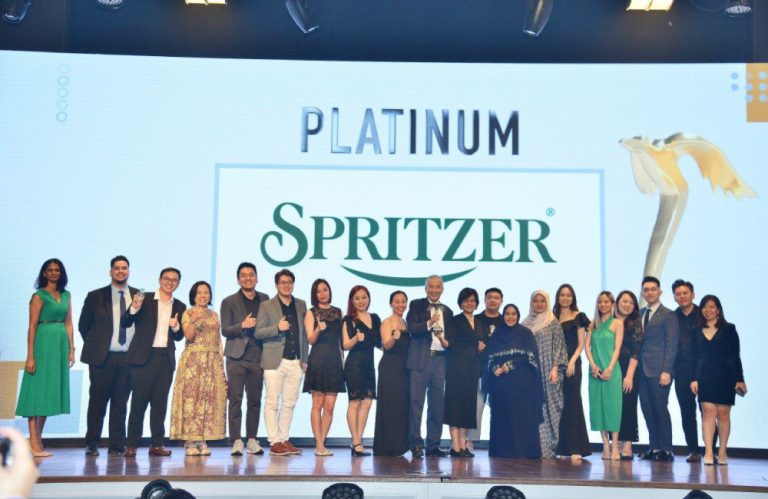 Spritzer Achieves First Platinum Award at Putra Brand Awards 2024