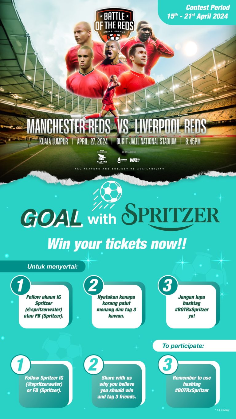 Goal with Spritzer Social Media Contest