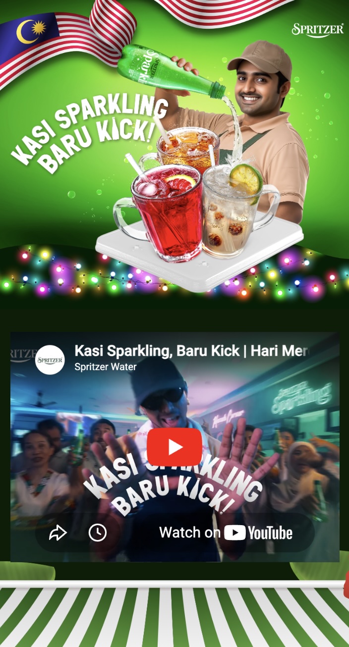 Spritzer Sparkling Merdeka