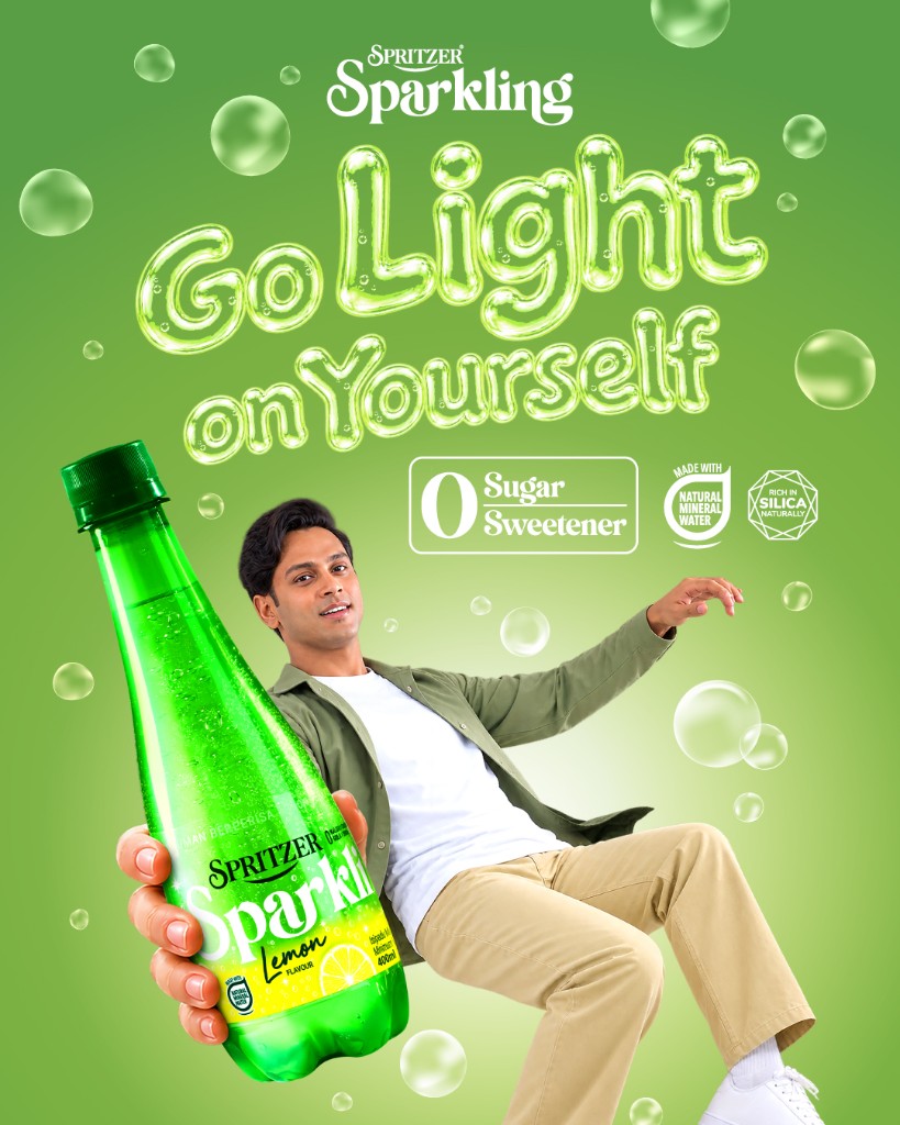 Spritzer Sparkling, Go Light on Yourself