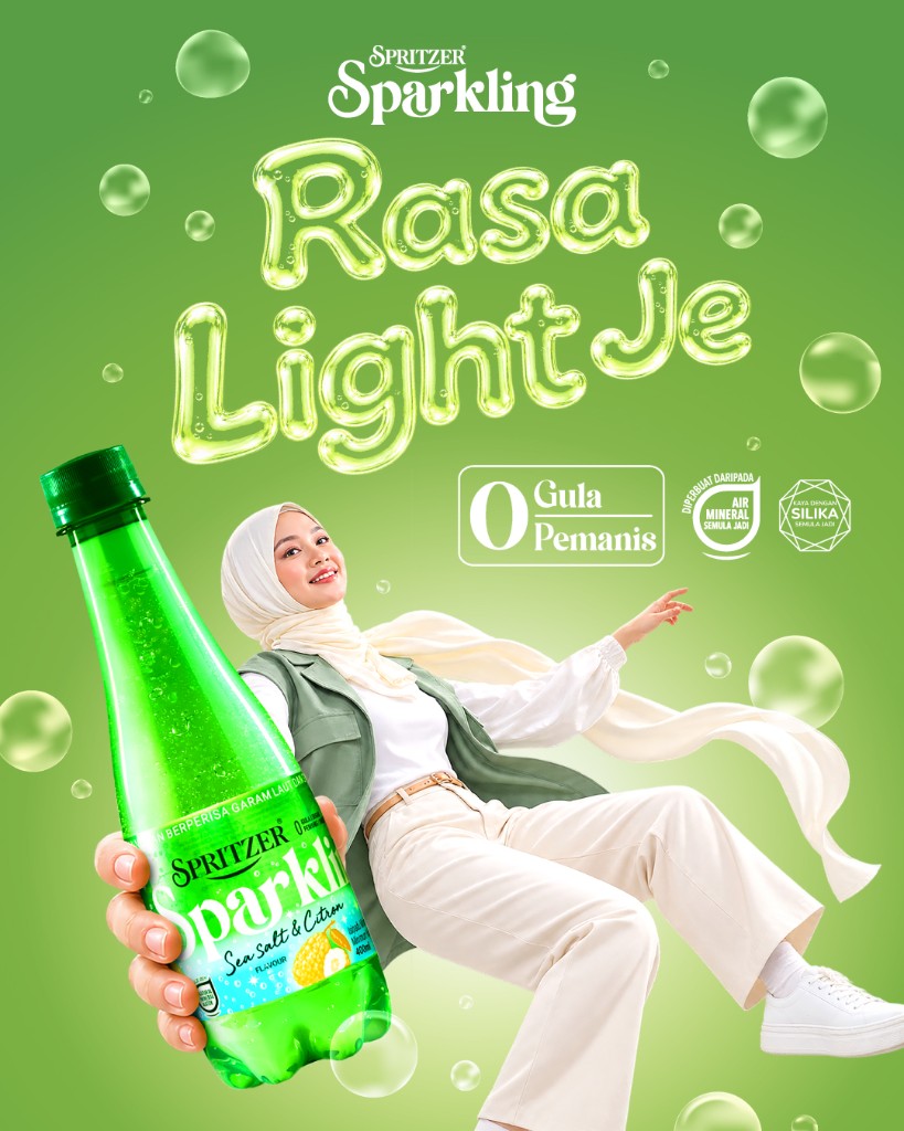 Spritzer Sparkling, Rasa Light Je